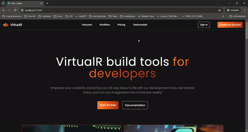 Landing Page